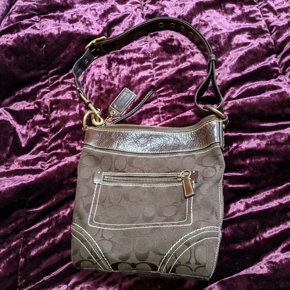 Coach brown small bag - Picture 4 of 6